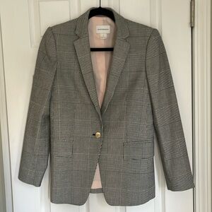 Club Monaco Blazer black and white checkered